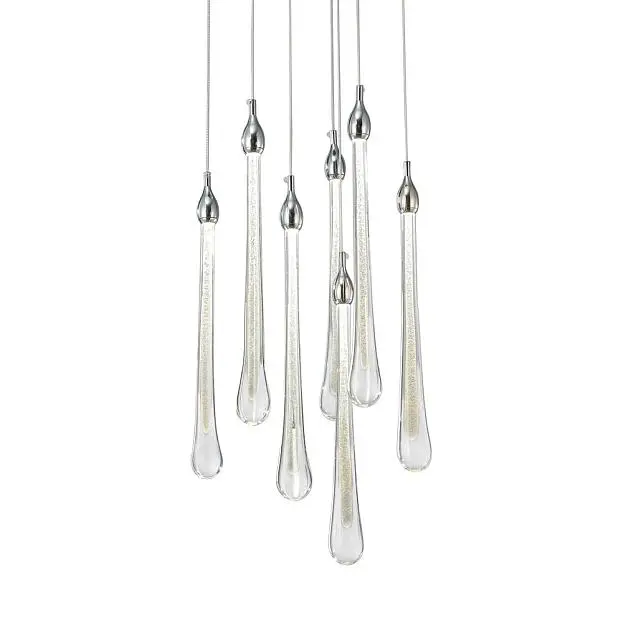 Подвесной светильник Delight Collection OM801670-7-CH Teardrop Подвесной светильник Delight Collection OM801670-7-CH Teardrop
