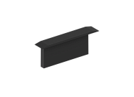 Боковая глухая заглушка для профиля Donel DNCAP18509RAL9005 DN8ALE