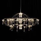 Хрустальная люстра с пультом LED Citilux CL208010 ASTER