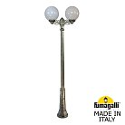 Садово-парковый фонарь FUMAGALLI G30.157.S20.BYF1R RICU BISSO/G300 2L GLOBE 300