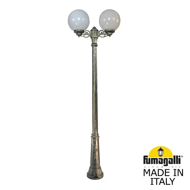 Садово-парковый фонарь FUMAGALLI G30.157.S20.BYF1R RICU BISSO/G300 2L GLOBE 300 Садово-парковый фонарь FUMAGALLI G30.157.S20.BYF1R RICU BISSO/G300 2L GLOBE 300