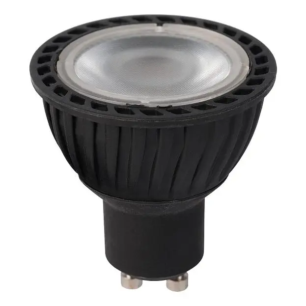 Лампа светодиодная диммируемая Lucide 49010/05/30 GU10 5W 2200K черная Led Bulb Лампа светодиодная диммируемая Lucide 49010/05/30 GU10 5W 2200K черная Led Bulb