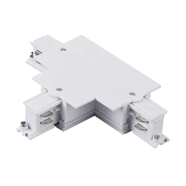 Соединение тройное левое перекидное встраиваемое с подводом питания к треку 5030xx-R БЕЛЫЙ Lightstar 503136-RPSL Quattro