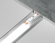 Алюминиевый профиль встраиваемый Ambrella light GP1001AL Alum Profile