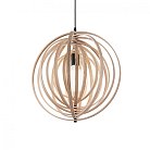 Подвесной светильник Ideal Lux 138275 DISCO SP1 LEGNO