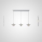 Готовая комбинация светильников USKO TRIO Цвет Хром Lampatron 7529-20991