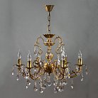 Подвесная люстра Ambiente Alicante 8888/6 AB Tear drop