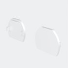 Заглушки для круглого низкопрофильного шинопровода 2шт Technical Maytoni TRAM034EC-R-41W Exility