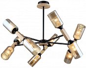Потолочная люстра Imex MD.5495-10-S-BK+WOOD