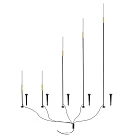 Грунтовый светильник Arte Lamp A1083PA-5BK MUSTER 