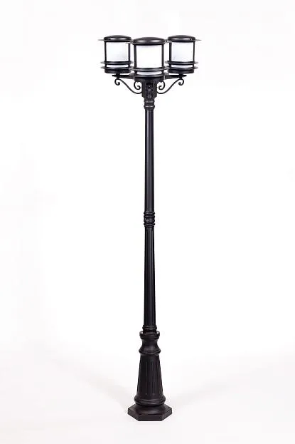 Наземный фонарь Oasis Light 68309B Bl opal TOKIO