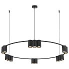 светильник подвесной, GU10(LED), 15x15W Velante 471-023-15 Современный стиль