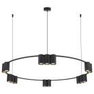 светильник подвесной, GU10(LED), 15x15W Velante 471-023-15 Современный стиль