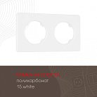 Рамка на 2 поста 502.15-2.white Arte Milano am