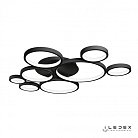 Потолочный светильник iLedex 9004-8L-X BK Ring Star