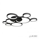 Потолочный светильник iLedex 9004-8L-X BK Ring Star