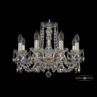 Люстра хрустальная Bohemia 1402/8/160 G K801