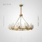 Кольцевые люстры и светильники MELISSA 10 ламп Lampatron 5139-13154