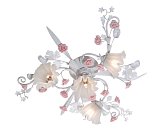 Подвесная люстра Lucia Tucci Fiori di rose 109.3.1