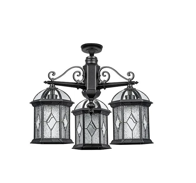 Потолочный светильник уличный Oasis Light 92670A/3 Bl SORENTO