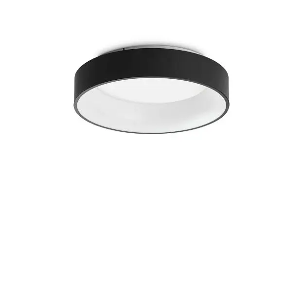 Потолочный светильник Ideal Lux 307206 ZIGGY PL D45 NERO Потолочный светильник Ideal Lux 307206 ZIGGY PL D45 NERO