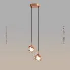 Готовая комбинация светильников LUCIUS DUO Цвет Розовое золото Lampatron 7723-21652