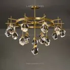 Люстра CRISTEL B 16 плафонов. Lampatron 3209-7980