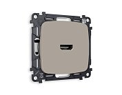 Комплект механизма розетки HDMI 2.0 Ambrella Volt MO374010 QUANT