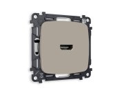 Комплект механизма розетки HDMI 2.0 Ambrella Volt MO374010 QUANT