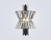 Настенный светильник Ambrella light LH41032/2 BK/CL черный/прозрачный E14*2 max 40W 310*180*460