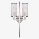 Бра Liaison Double Arm Sconce Хром 178115-26 ImperiumLoft