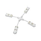 Гибкий Х-образный коннектор Denkirs TR2116-WH SMART UNI