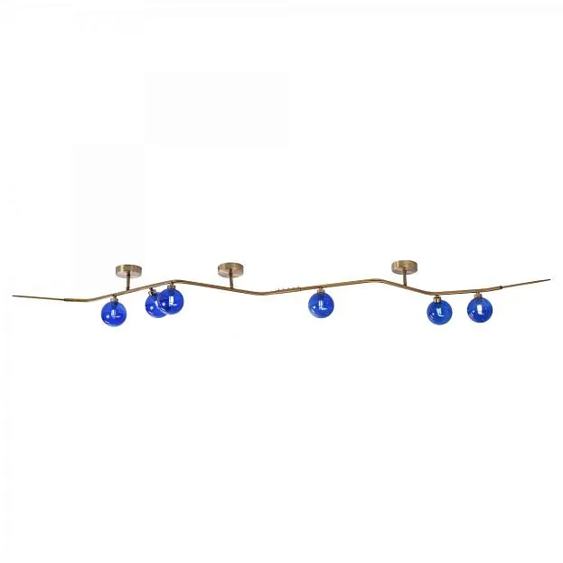 Бра Cherry FLUSH MOUNT Wall Lamp blue ImperiumLoft 144172-22 44.380-0