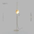 Торшер MARGOTT FL Размер S. Цвет Белый Lampatron margott-fl-s-white 6516-17690