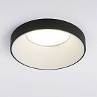 Встраиваемый светильник Elektrostandard 112 MR16 белый/черный Discus a053339