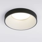 Встраиваемый светильник Elektrostandard 112 MR16 белый/черный Discus a053339