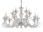 Люстра Newport 8620+5/C chrome clear