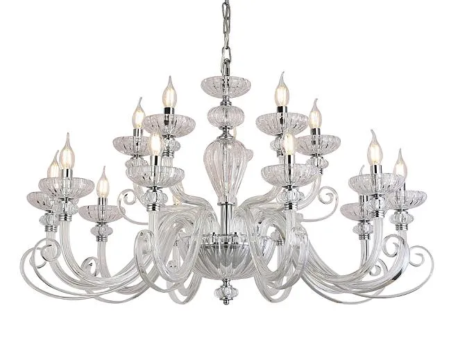 Люстра Newport 8620+5/C chrome clear