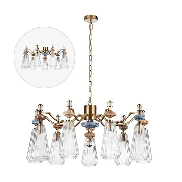 Подвесная люстра Odeon light 5414/9 TERRA Подвесная люстра Odeon light 5414/9 TERRA