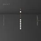 Подвесной светильник ADILS 7 ламп Lampatron 7555-21125