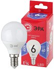 Лампочка светодиодная ЭРА LED P45-6W-865-E14 R
