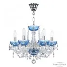 Люстра Bohemia Ivele Crystal  5402/6/141 Ni Aquamarine/M-1G