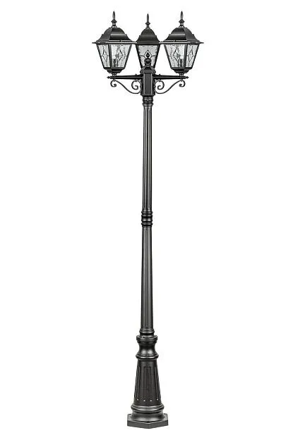 Наземный фонарь Oasis Light 79909MBlgW Bl QUADRO M lead GLASS