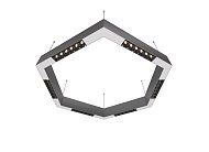 Подвесной светодиодный светильник 0,7м 36Вт 34° Donolux dl18515s111а36.34.700bw Eye-hex