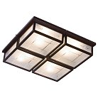 светильник потолочный, E27, 8x40W Velante 548-727-08 Деревянный стиль