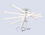 Потолочная люстра 70W 3000K-6400K 605*605*170 (ПДУ ИК) Ambrella light FL6221 COMFORT