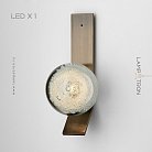 Бра LEROY LEEN WALL 1 лампа. Цвет Бронза Lampatron 8130-22252