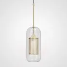 Подвесной Светильник Cylinder Brass D12 ImperiumLoft 186715-26 Catch-F01