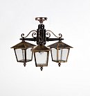 Потолочный светильник уличный Oasis Light 15970A/3 Gb PRAGA