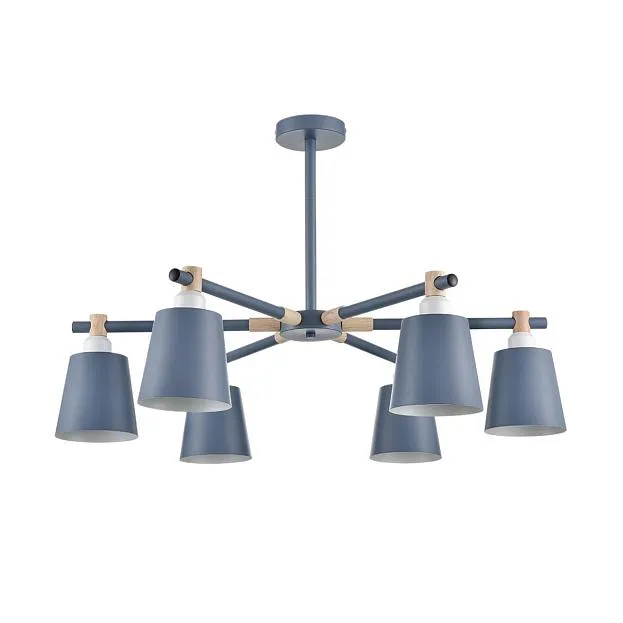 Люстра потолочная Е27 6*60W 220V Lumion 8098/6C ROSALINA